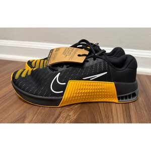 Nike Metcon 9 TB Mens Training Shoes Black University Gold (DO9328-003) Sz 10.5